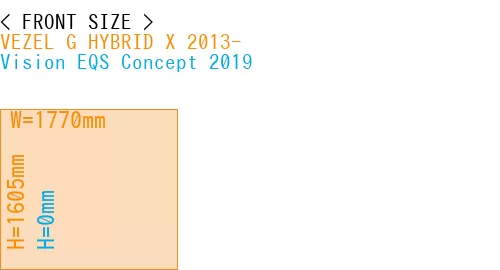 #VEZEL G HYBRID X 2013- + Vision EQS Concept 2019